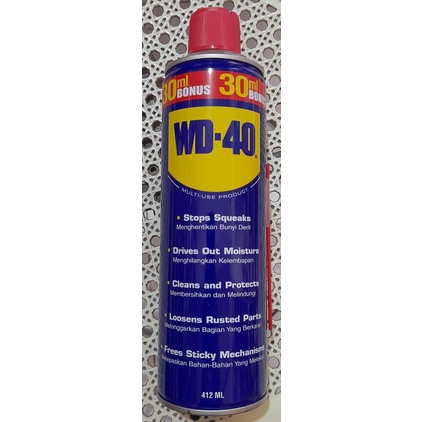 Cairan Pelumas Anti Karat WD 40 412 ML