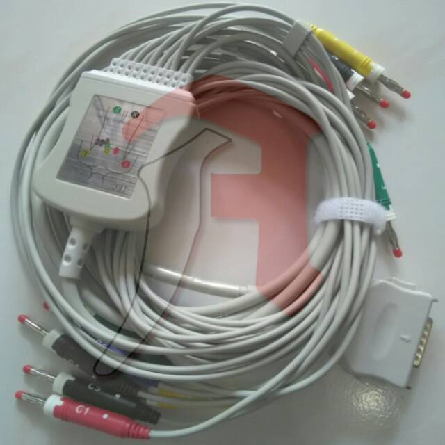 Ecg Cable / Kabel Ecg Fukuda Denshi 10 Lead Banana Plug