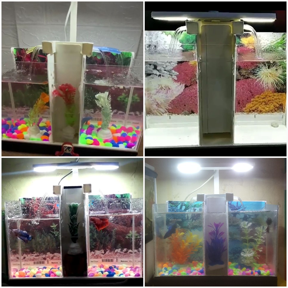 Pompa Air Mancur Mini Dc 3v / 4.5v 100l / H Low Noise Untuk Akuarium Ikan