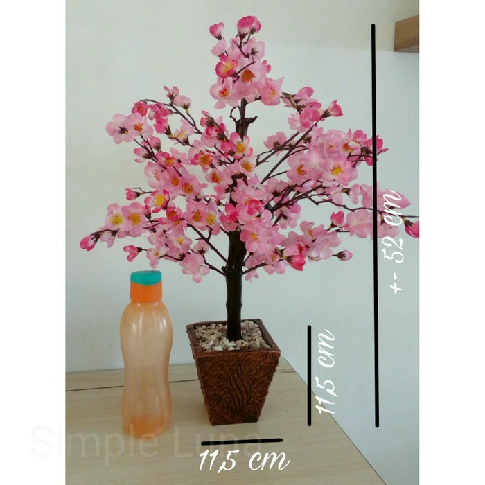 Harga Special Promo Bunga Sakura Bunga Hias Hiasan Bunga Hiasan Rumah Sakura Bunga Plastik Sangat Shopee Indonesia