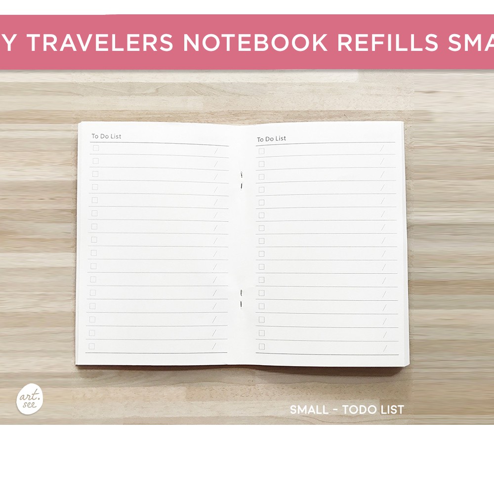 

DIY Travelers Notebook Refills Small