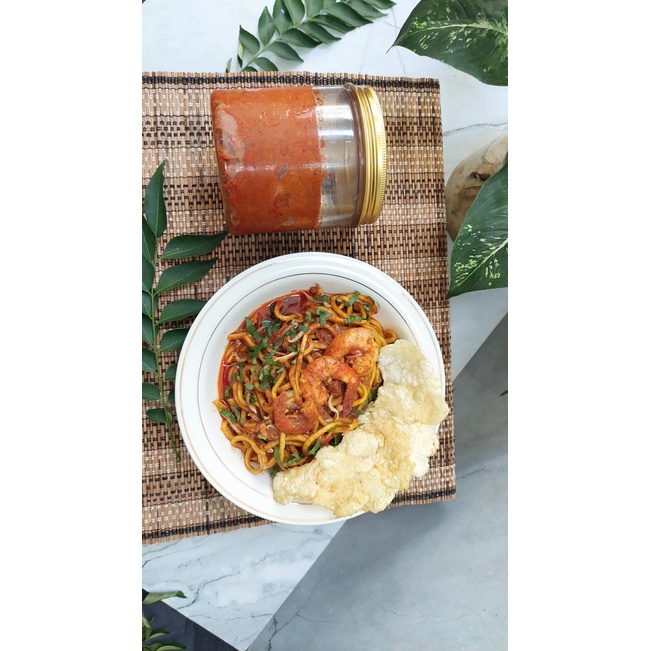 

Bumbu Aceh (mie/nasi) + free mie aceh - 300gr/jar