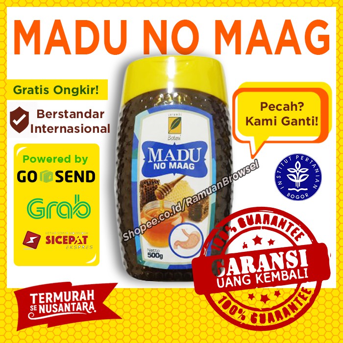 

Madu No Maag 500gram Serambi Botani