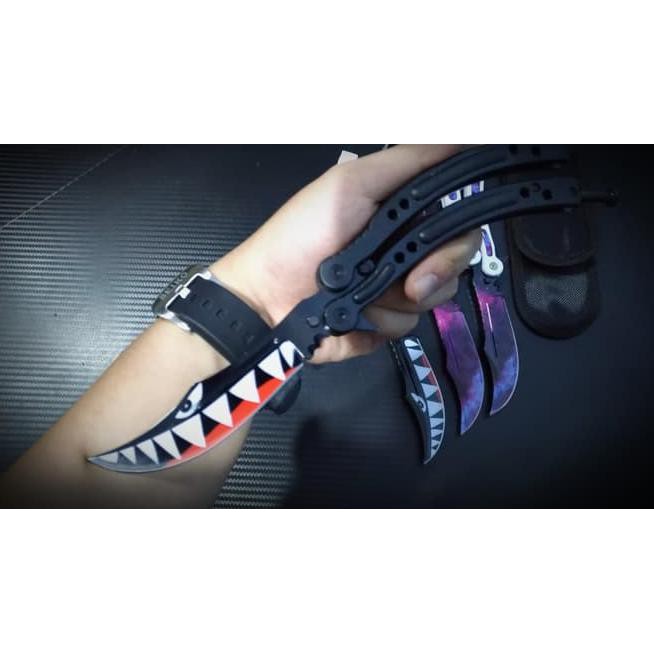 [TERJAMIN] Balisong Tajam Benchmade C68-BR CSGO STX-S CFF5