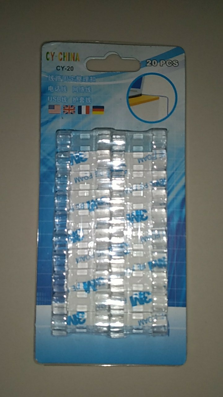 Profita Magic Clamp Cable/kabel Klem Profita Ajaib Isi 20 Pcs