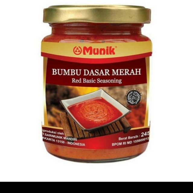 

MUNIK BUMBU DASAR MERAH 245 GRAM