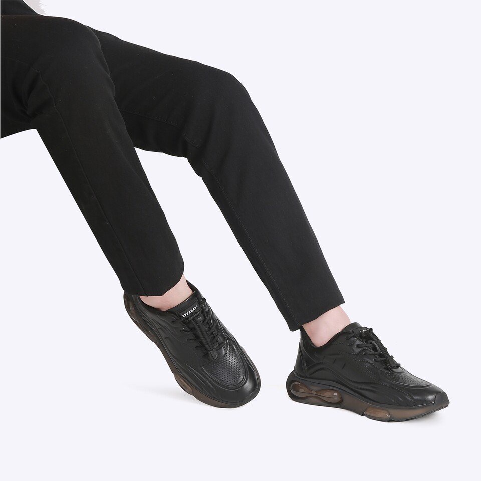 SEPATU SNEAKER EVERBEST PRIA ORIGINAL CASUAL KETS BRANDED HITAM EMB7