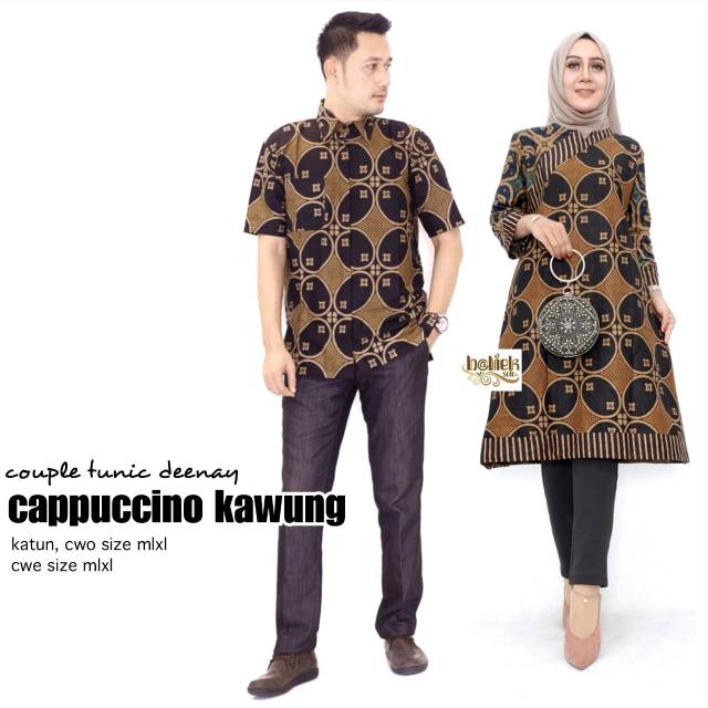 Couple Tunik Denay Cappucino