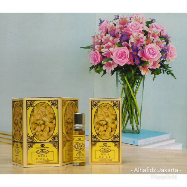 Parfum Al Rehab White Full 6pcs Minyak Wangi Al Rehab White Full Original