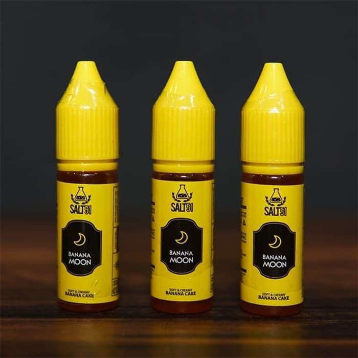 Liquid Banana Moon Salt Nic 15ML 25MG by Lab51 Berpita Cukai Saltnic bananamoon