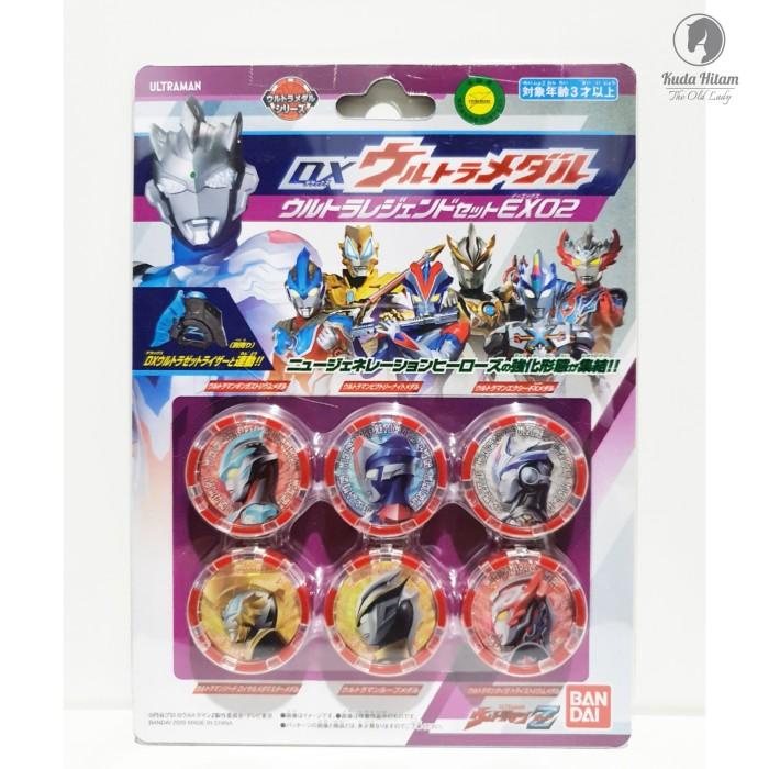 Bandai Ultraman Z Dx Ultra Medal Medals Ultra Legend Set Ex 02 Ex02