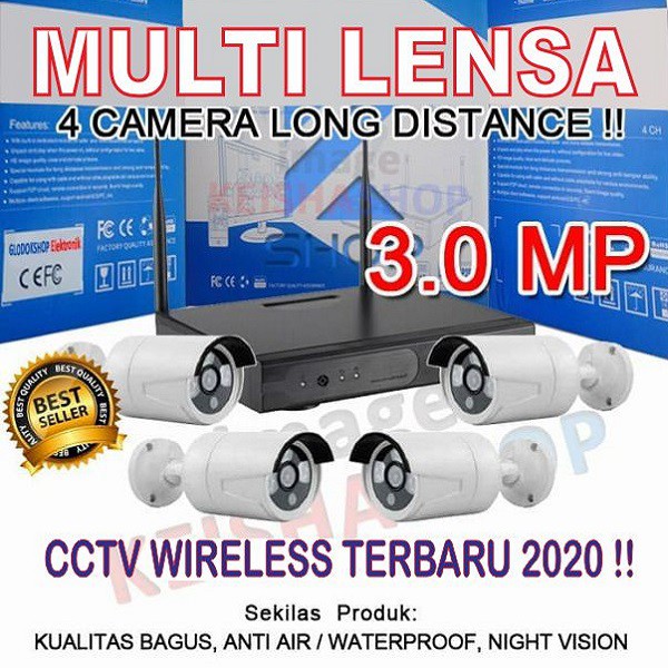 paket cctv wireless