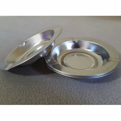 (VCM) ASBAK STAINLESS STEEL/TEMPAT ASHTRAY METAL