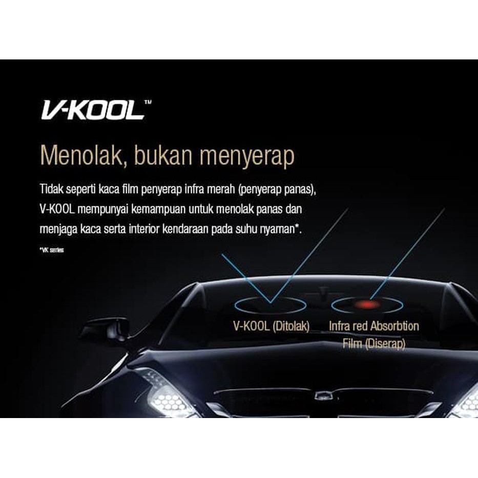 *Otomotif* Kaca Film V-KOOL X05 Samping + Belakang HRV