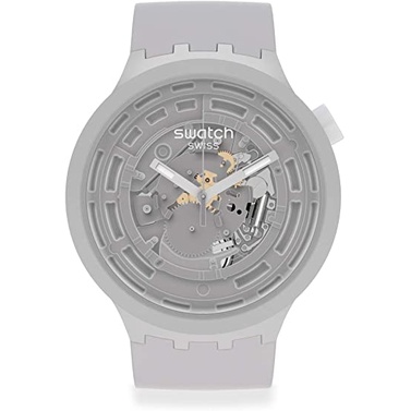 Jam Tangan Pria Swatch SB03M100  Bioceramic C-GREY Original