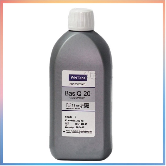 Heat Curing Liquid Vertex Basiq 20 ORI 250 ml