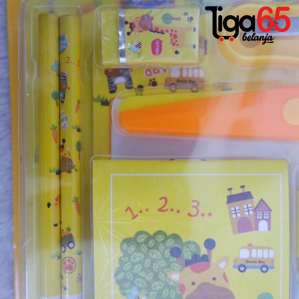 365 STATIONERY SET #41181 Buku &amp; Alat Tulis Anak / Karakter Fancy Gambar Lucu