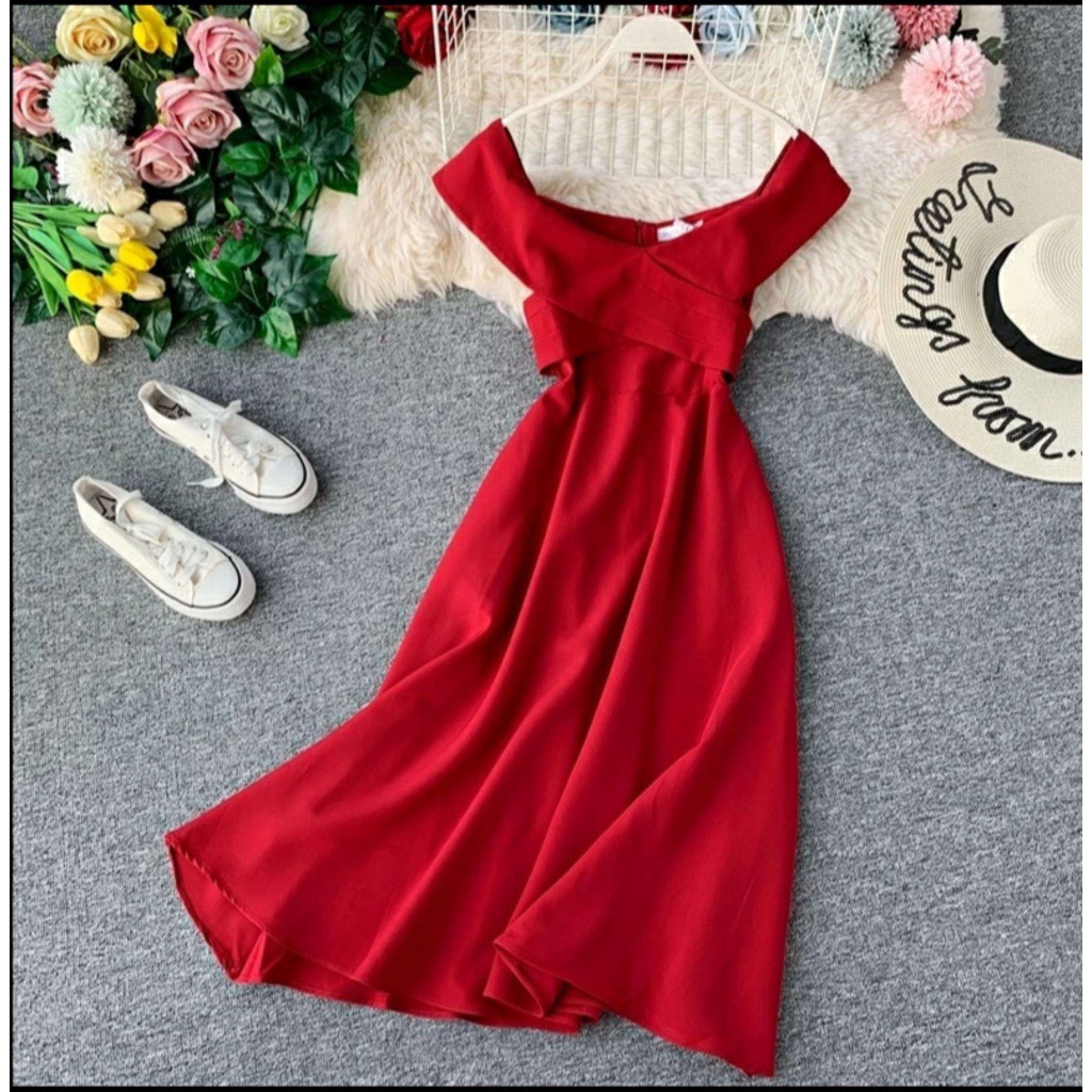 WSE390 - Dress Violin Dress Atasan Tunik Wanita PREMIUM QUALITY