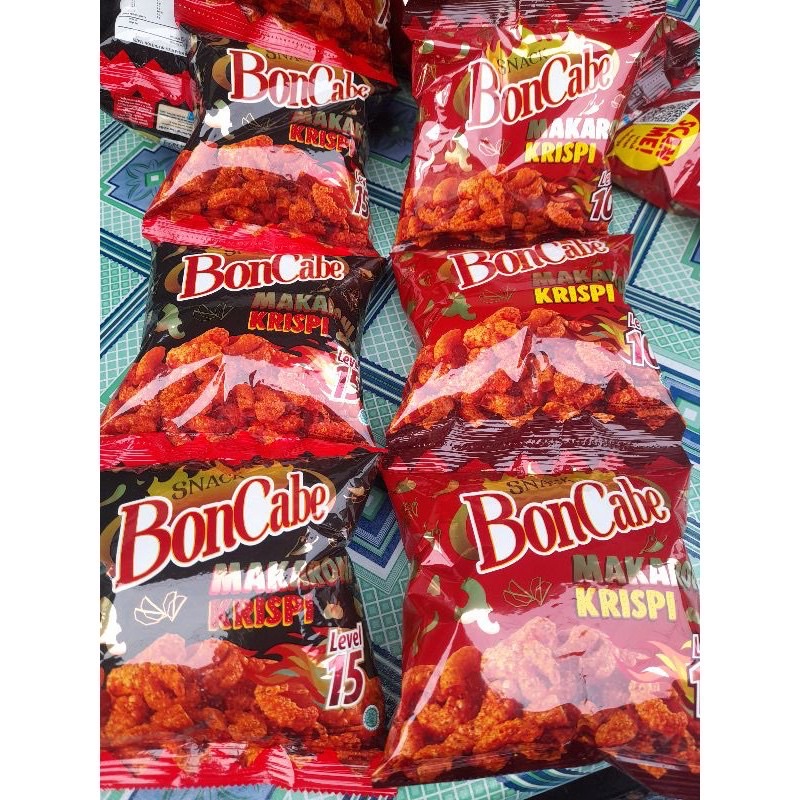 Boncabe snack Krispi Lv 10/15/keju pedas