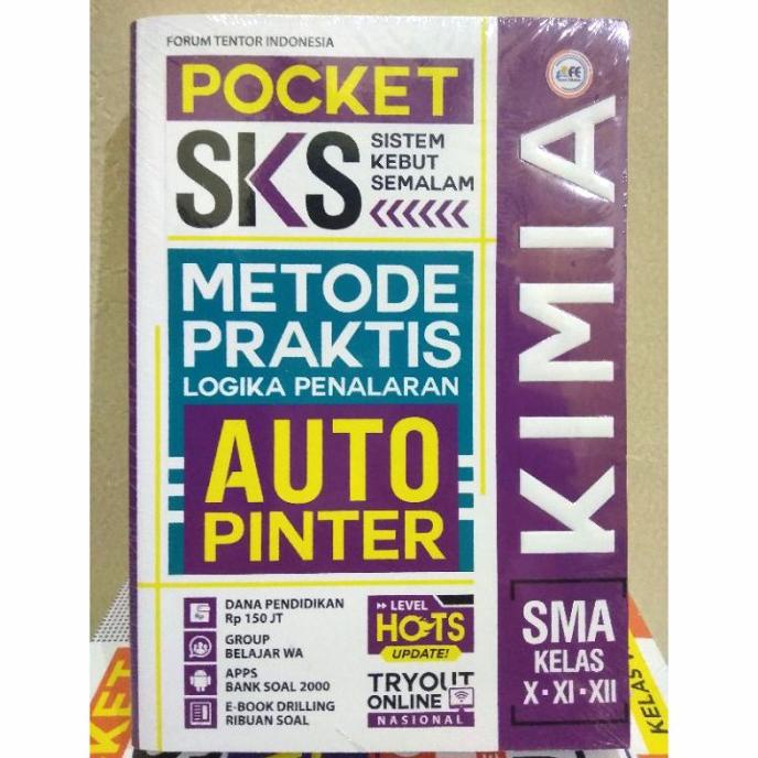 

BUKU POCKET SKS KIMIA SMA Kelas X,XI,XII By Forum Edukasi