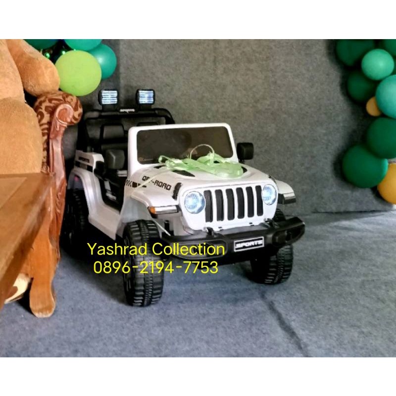 Mainan Mobil Aki Anak Anak Jeep Off Road PMB 8288-2