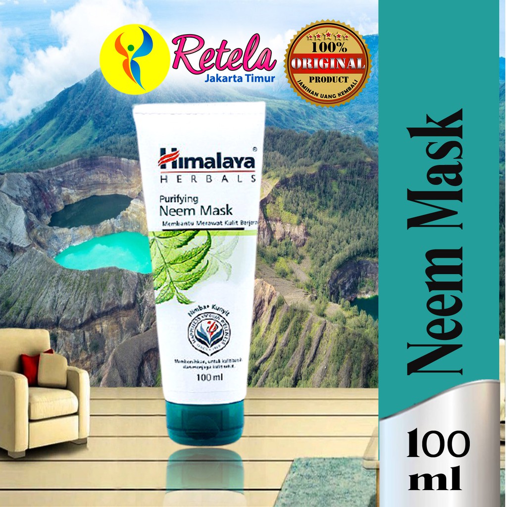 Himalaya Purifying Neem Mask 100 ml / Perawatan Wajah / Masker Wajah / Masker Himalaya