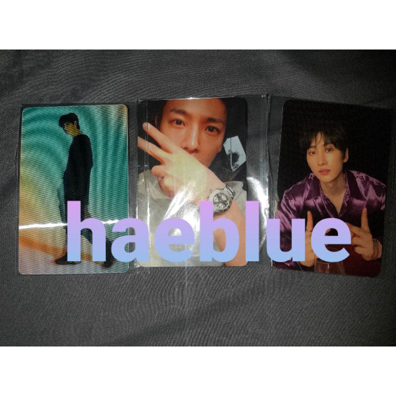 Photocard Donghae Mamacita, Eunhyuk Bad Liar, Lenticular Eunhyuk
