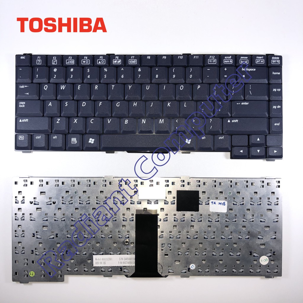 Keyboard Toshiba Satellite M18 M19 M21 BenQ Joybook 5000 5100 5200