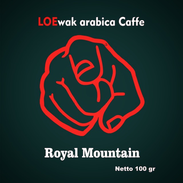 

Royal Mountain Luwak Arabica 100gr