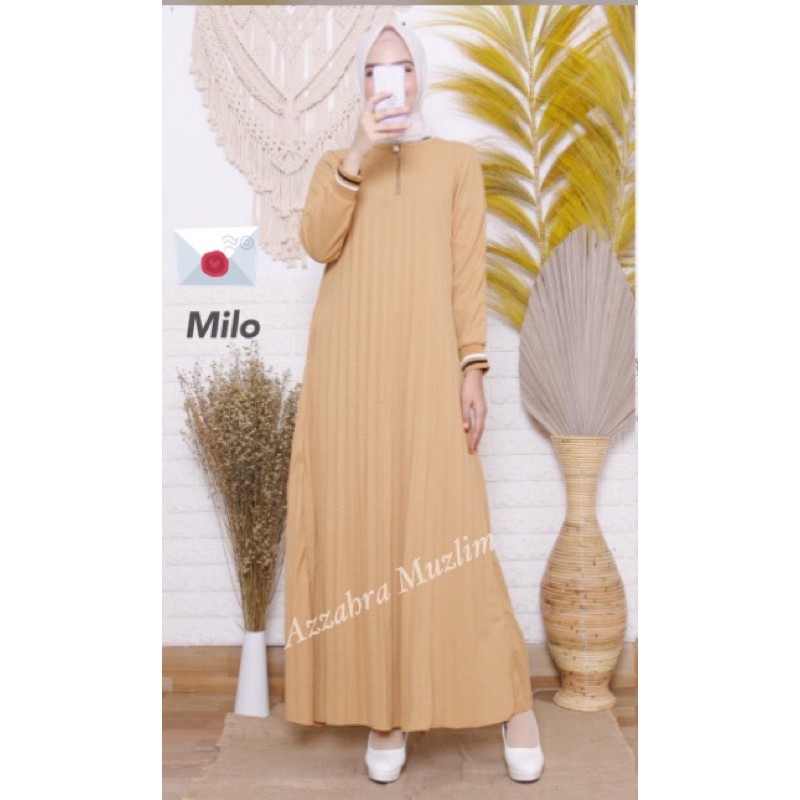 Gamis Plisket busui LD100 Fit XL Saku Kanan (1kg=3pcs) / R.13 - 128-4792