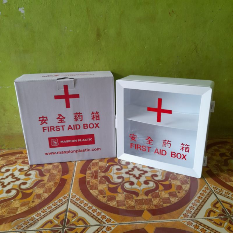 Kotak obat p3k maspion first aid box