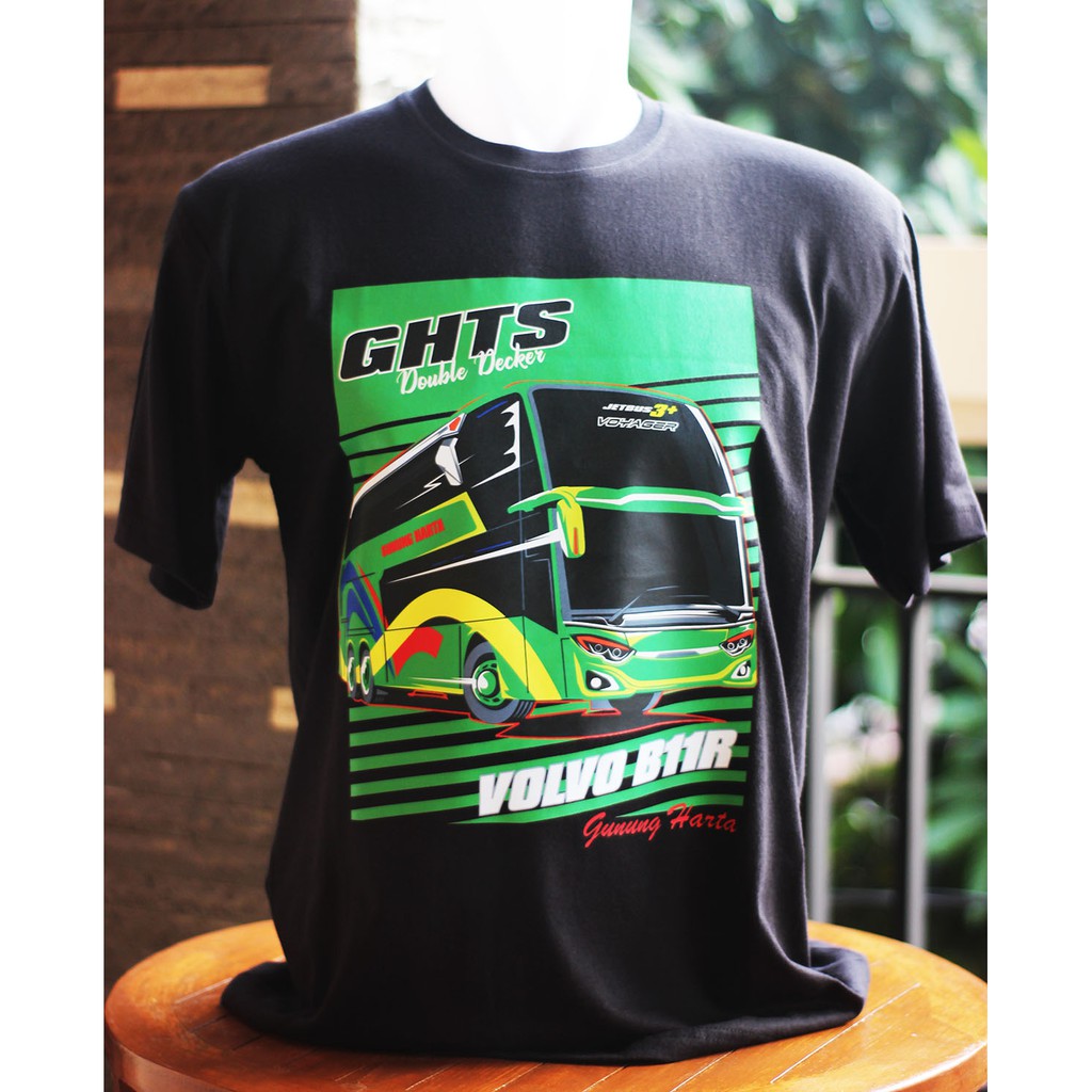 Kaos bismania / Kaos bus mania / Gunung Harta