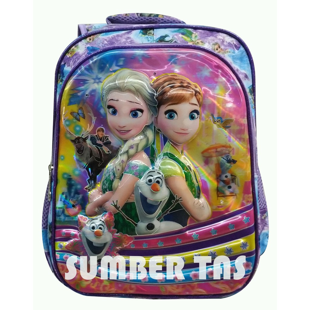 PROMO...tas lampu n musik frozen free Rain cover