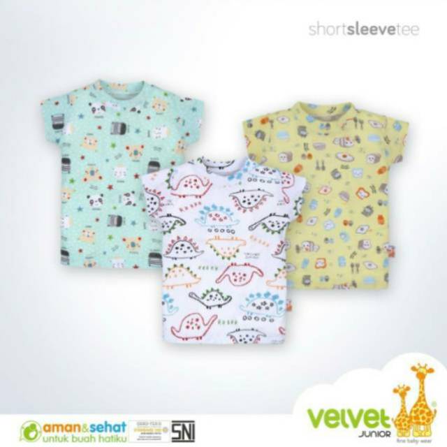  Kaos Oblong Velvet Junior  Shopee Indonesia