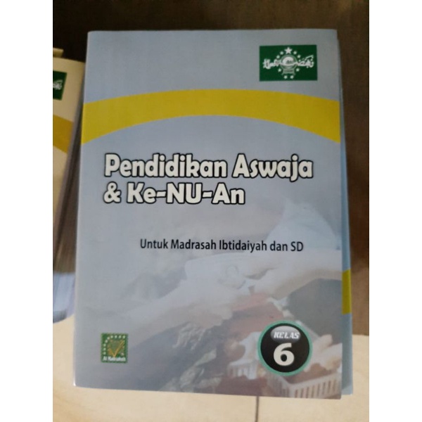 Buku Aswaja dan Ke-Nu an kelas 6 SD/MI