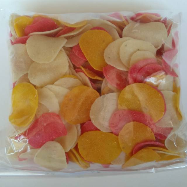 

Kerupuk singkong / karak singkong ( mentah )