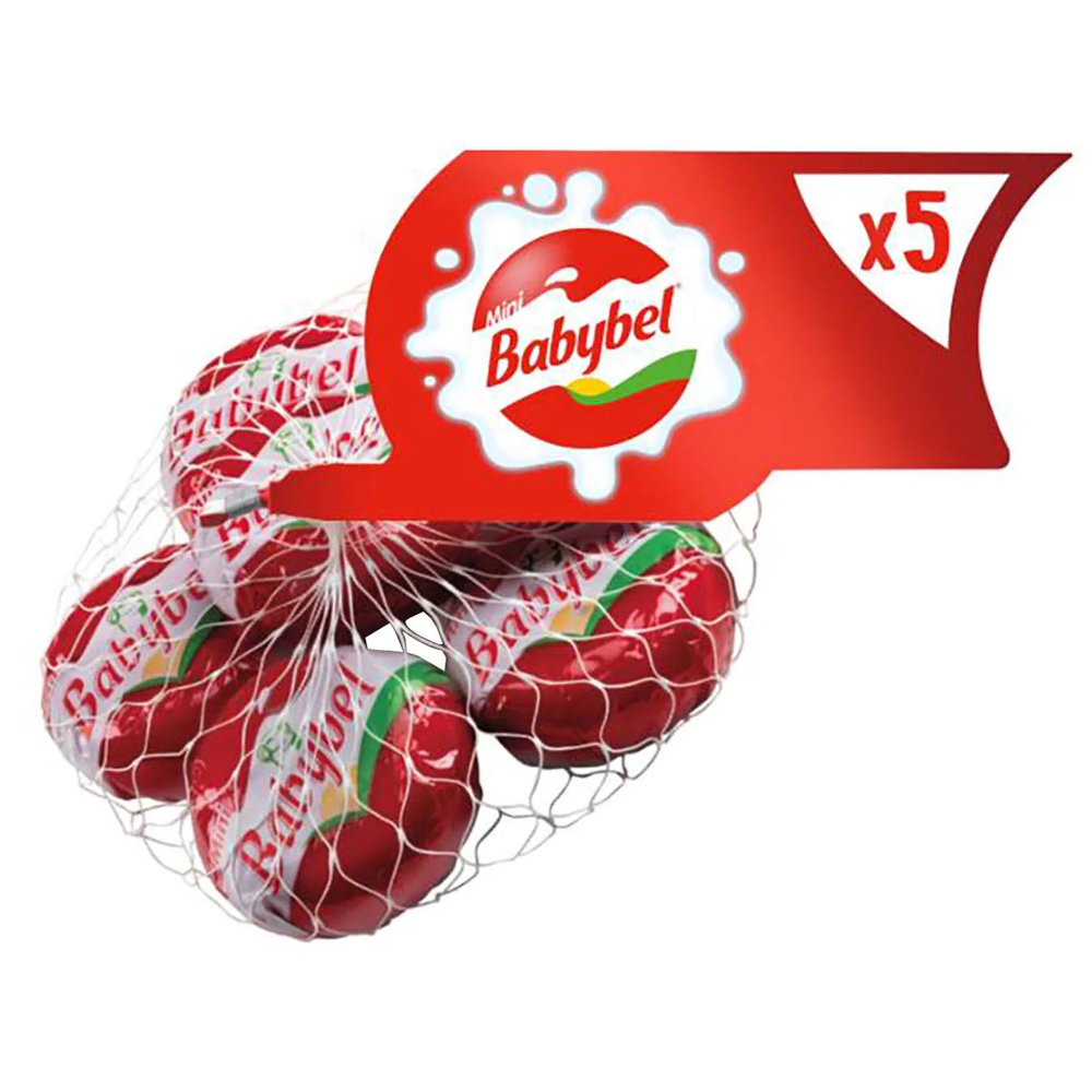 Babybel cheese / Babybel mini cheese 110gr / babybel keju bayi / Babybel cheese MPASI (x5 pcs)