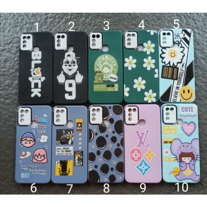 Soft case Infinix Hot 10 Play / Hot 11 play motif gambar karakter cowok softcase softshell softsell 