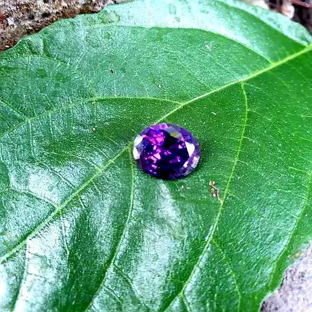 Batu kecubung amateis cutting diamond