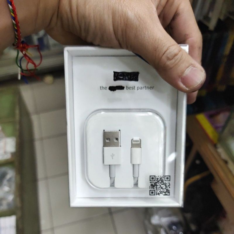 USB LIGHTNING / KABEL DATA / KABEL CHARGER LIGHTNING MANTUL MURAH MERIAH