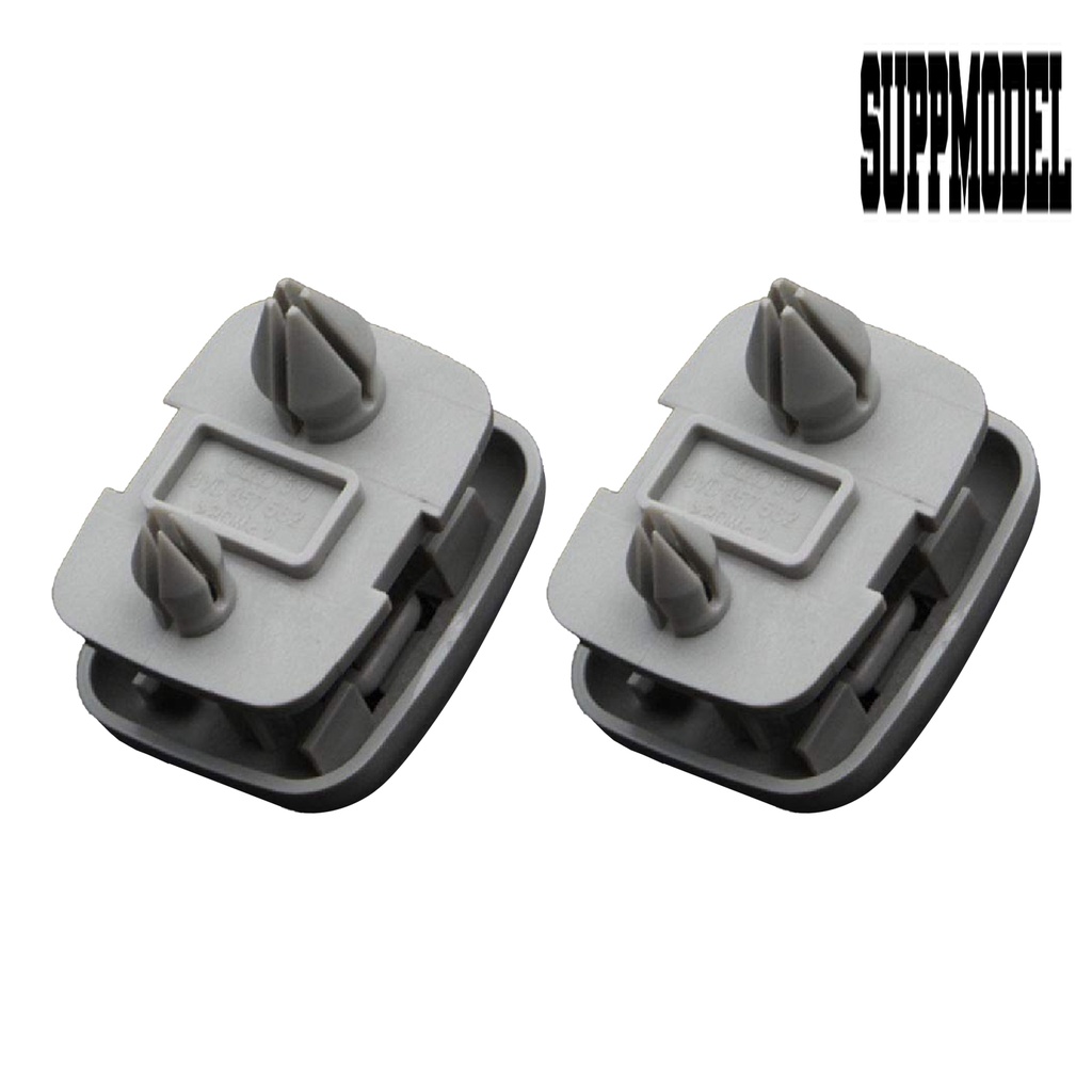2 Pcs Klip Sun Visor Mobil Bahan ABS Tahan Lama 8E0857562A for Audi A1 2011-2015