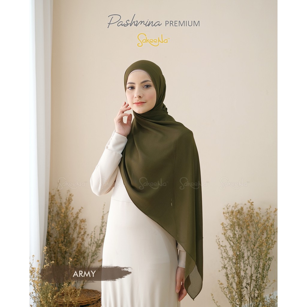 Pashmina Premium Original SakeeNa Ceruty Baby Doll-1