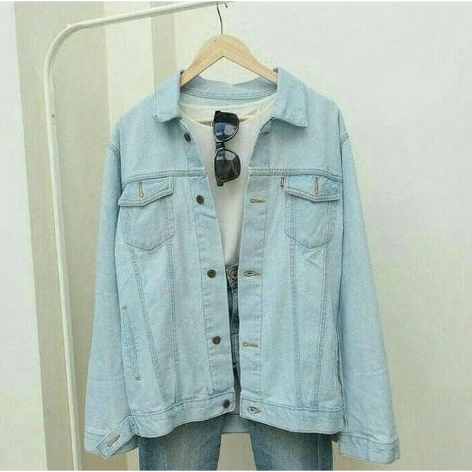 BL Jaket Zara Jeans oversized / oversized jaket jeans wanita