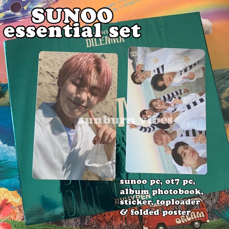 Sunoo tuspi essential odysseus charybdis enhypen album set