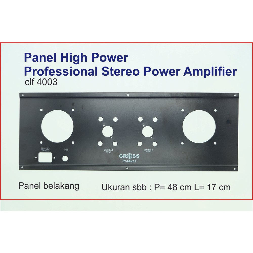 Panel High power amplifier clf 4003