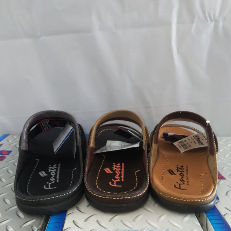 Sandal kasual Finotti BPZ 06 size 38-42, sandal sopan Finotti