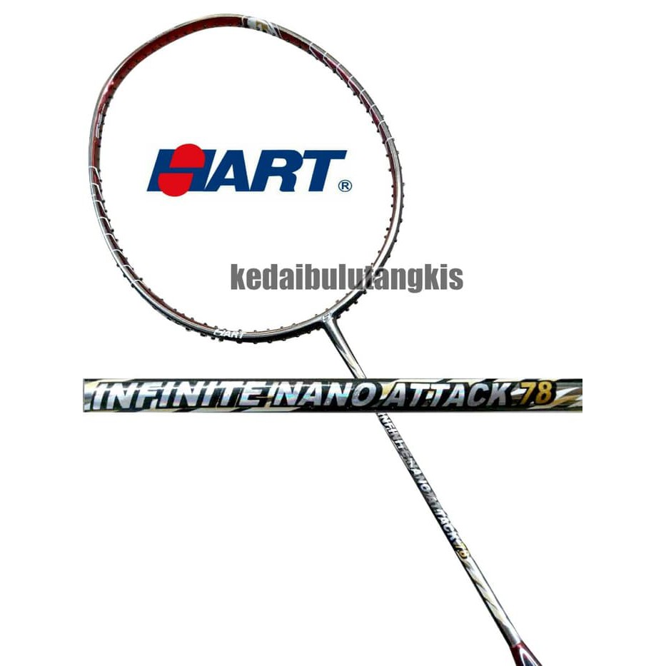 Produk berkualitas RAKET HART INFINITE NANO ATACK POWER 78