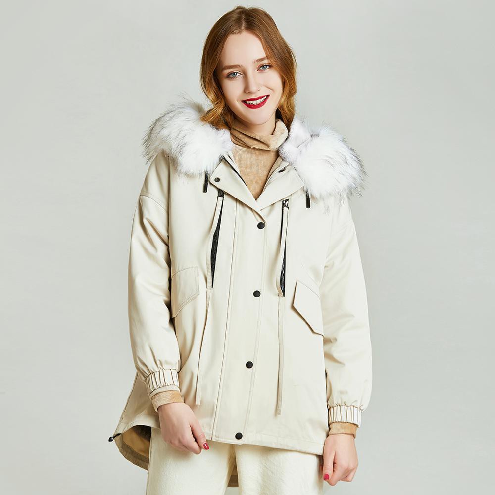 women's short parka coats with fur hood