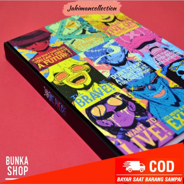 

✨ BISA COD ✨ Note Book Anime One Piece SHP Crew A5 200 Lembar
