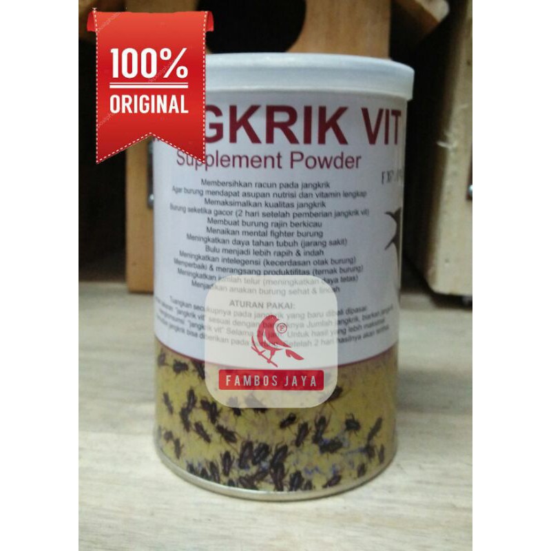 Vitamin Pakan Jangkrik | Jangkrik Vit by Sempati
